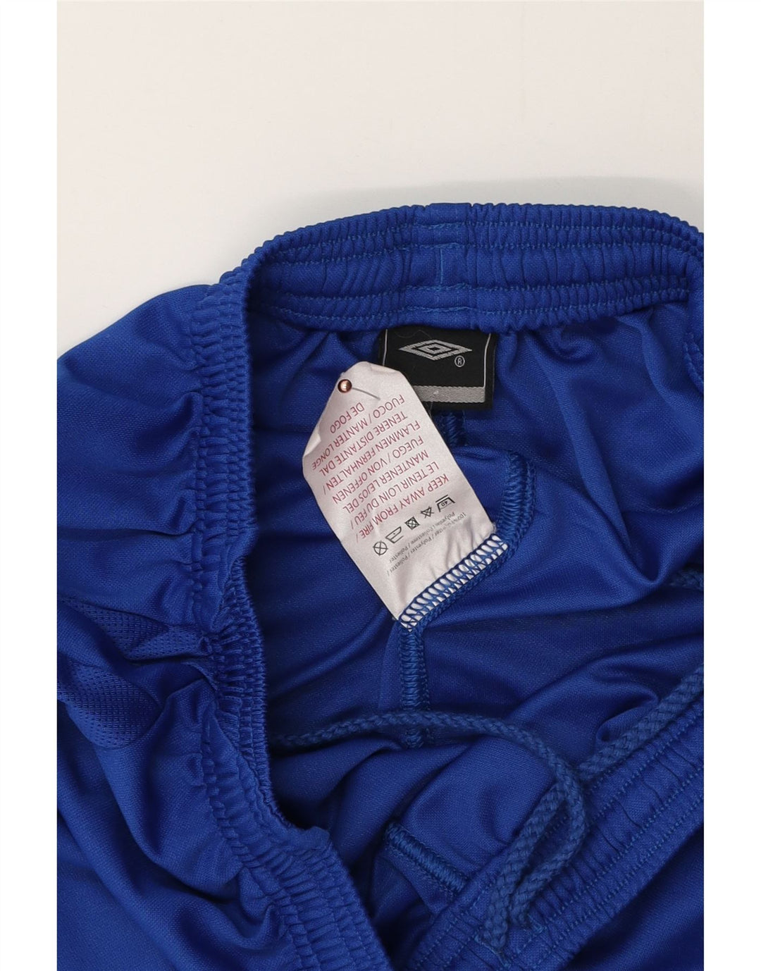 Umbro Mens Sport Shorts Médio Azul Poliéster