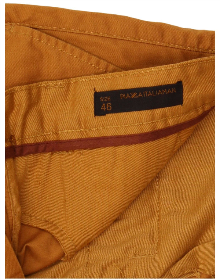 Shorts cargo masculino PIAZZA ITALIA IT 46 pequeno W32 marrom