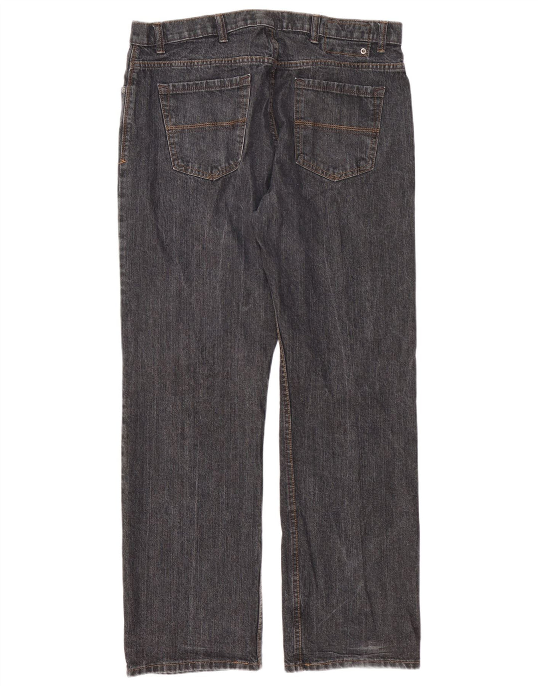 Marks & Spencer Masculino Blue Harbor Straight Straight Jeans W38 L31 Cinza