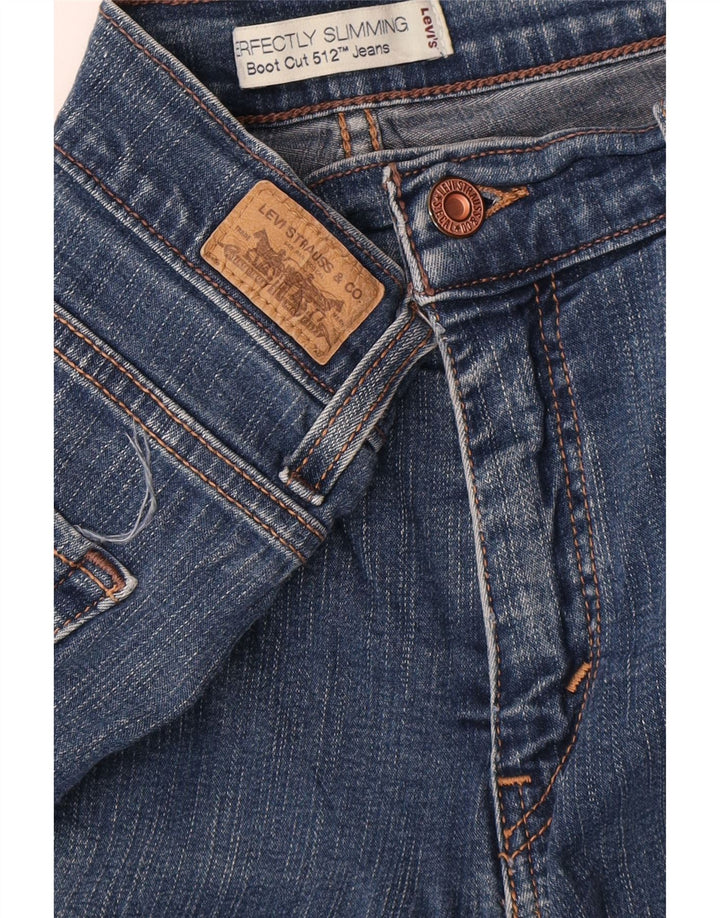 Calça jeans feminina Levi's 512 Perfectly Slimming Bootcut W32 L31 Azul