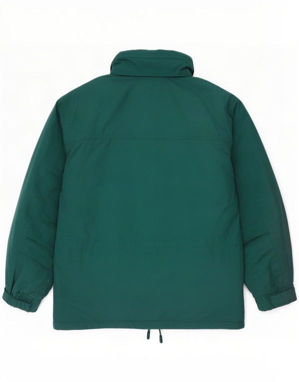 Jaqueta corta-vento masculina Fila UK 42 XL Algodão Verde
