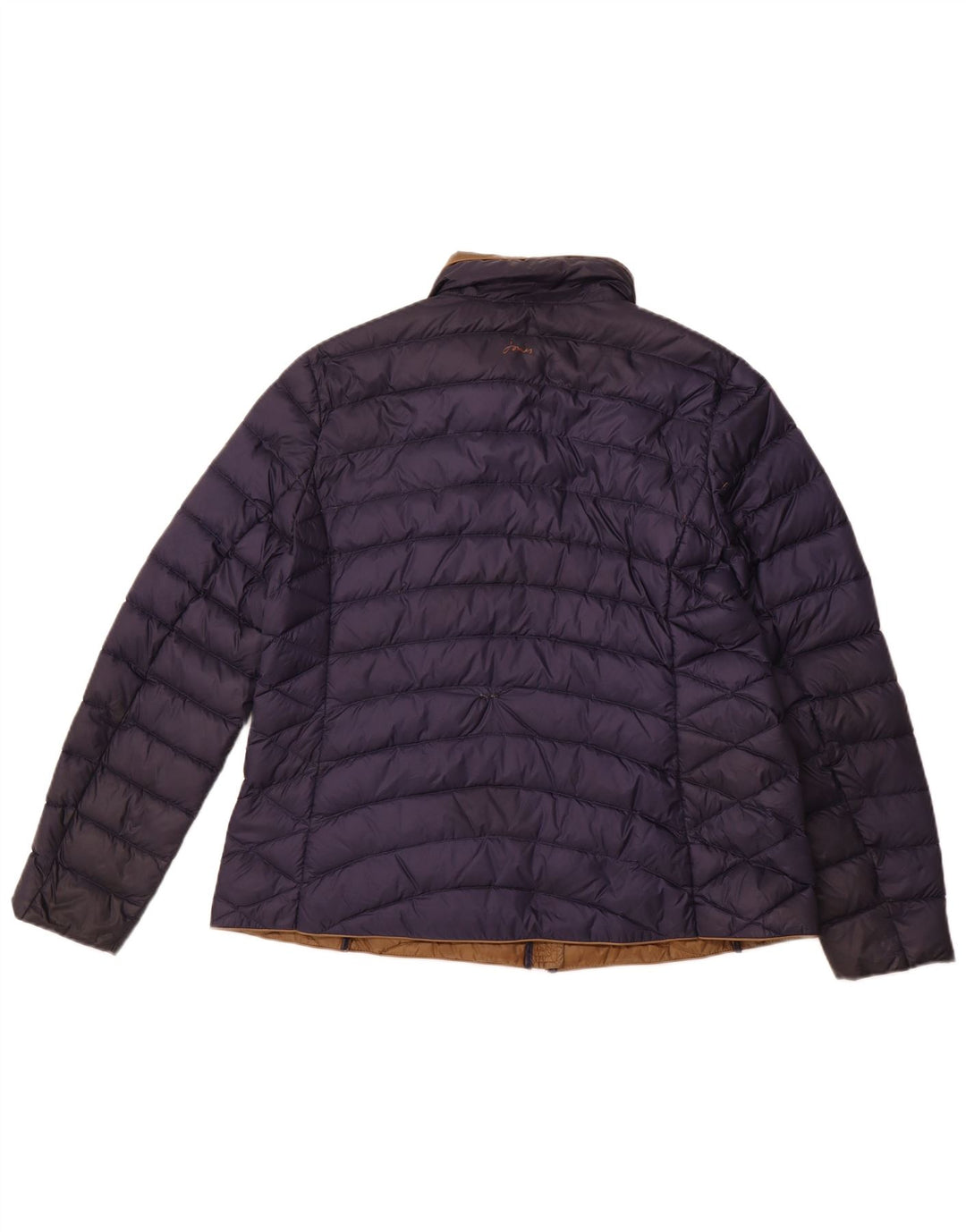 Jaqueta acolchoada feminina Joules UK 18 XL azul marinho poliamida