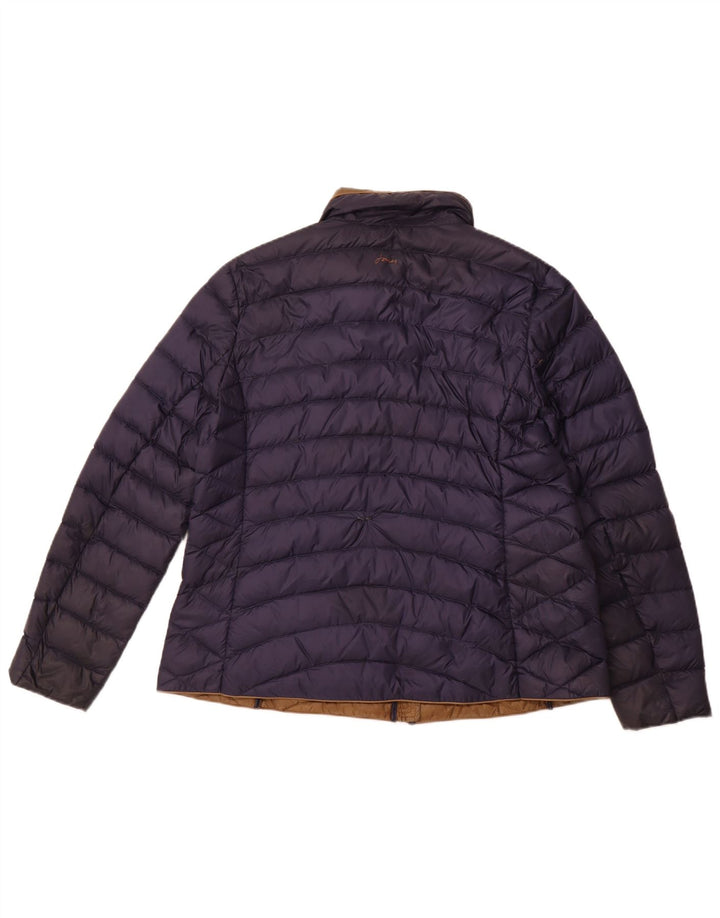 Jaqueta acolchoada feminina Joules UK 18 XL azul marinho poliamida
