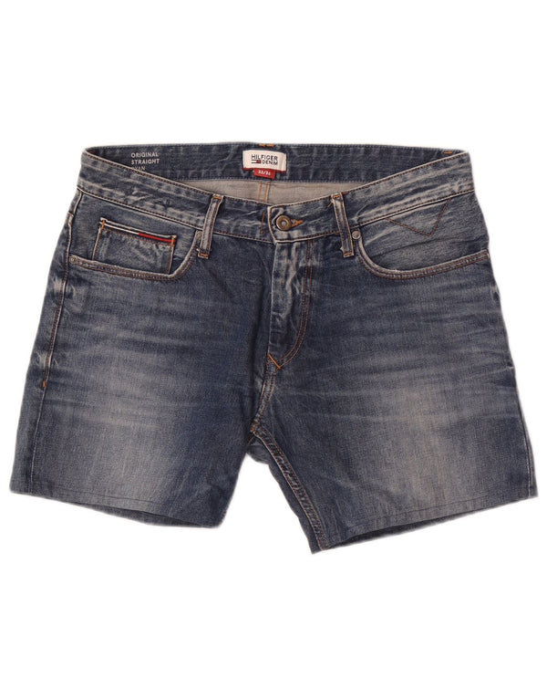 Tommy Hilfiger Masculino Ryan Shorts Jeans W33 Azul Médio