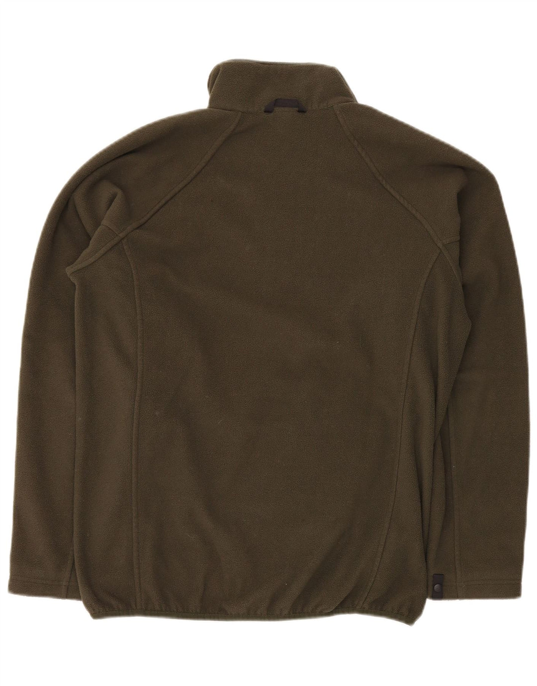 Jaqueta de lã masculina THE NORTH FACE Reino Unido 36 poliéster cáqui pequeno