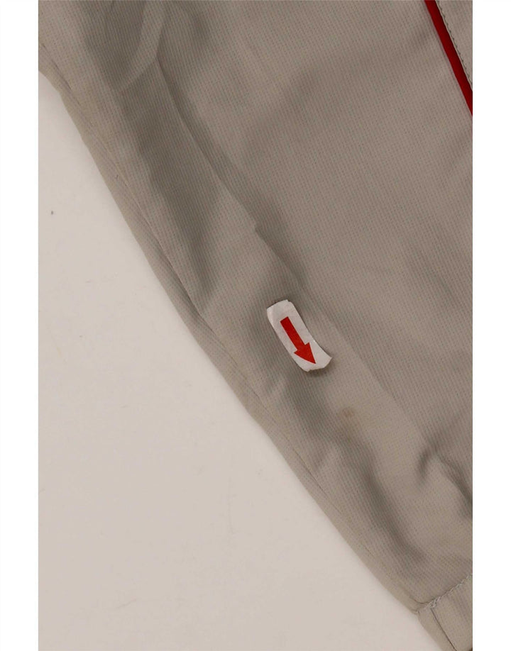 Jaqueta Asics Masculina Graphic Tracksuit Top Cinza Médio Poliéster