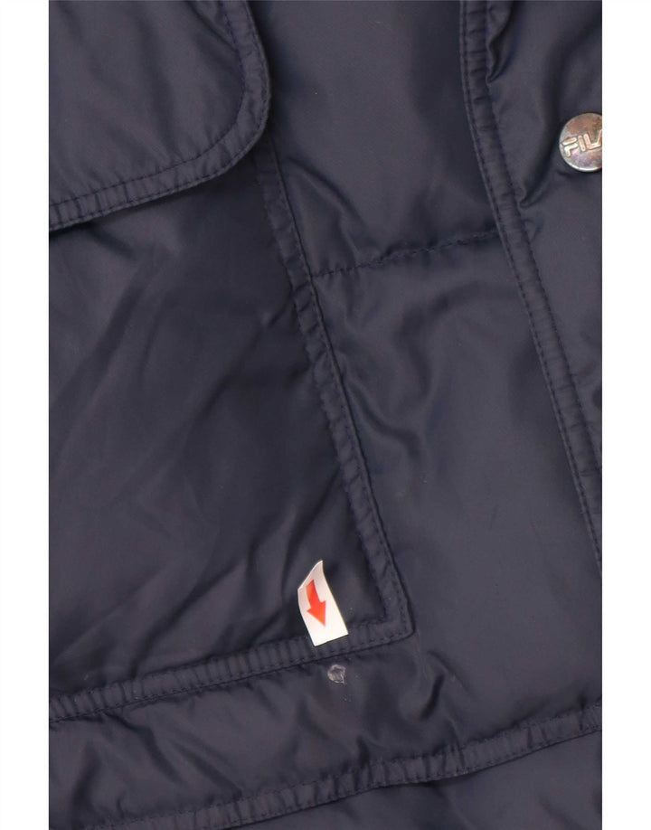 Fila Colete acolchoado masculino IT 56 XL azul marinho poliamida