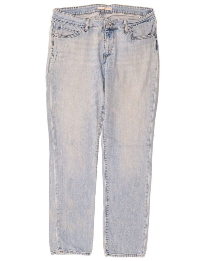 Calça jeans feminina Levi's 712 Slim W32 L32 azul algodão