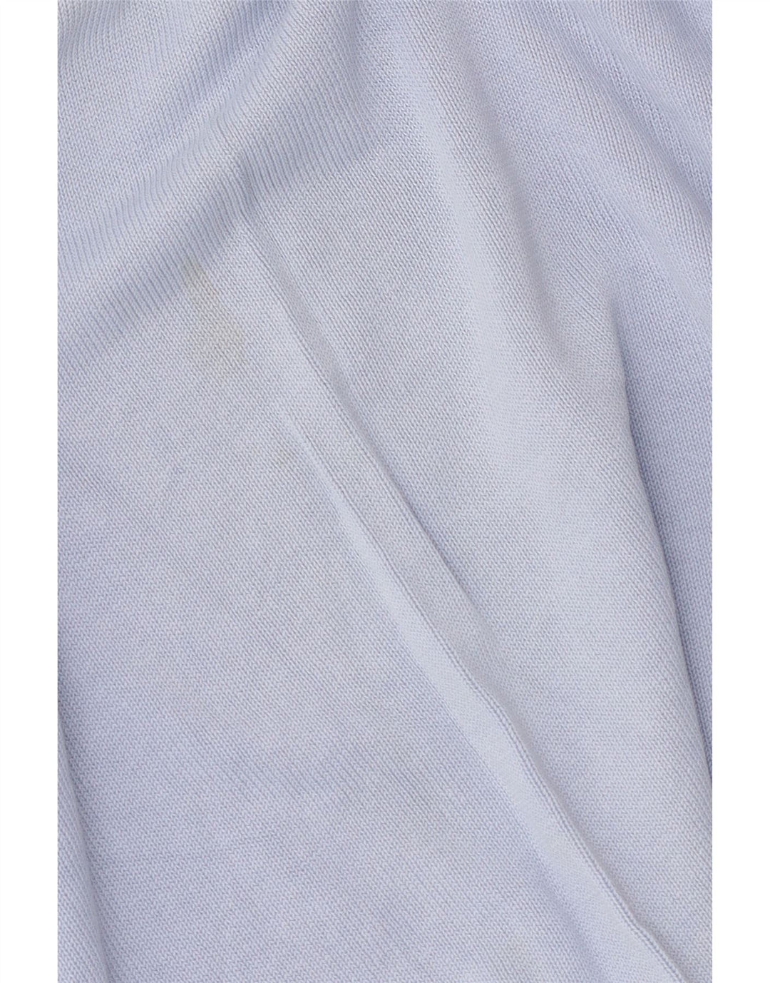 Suéter masculino Marks & Spencer Blue Harbor com decote em V, grande algodão azul
