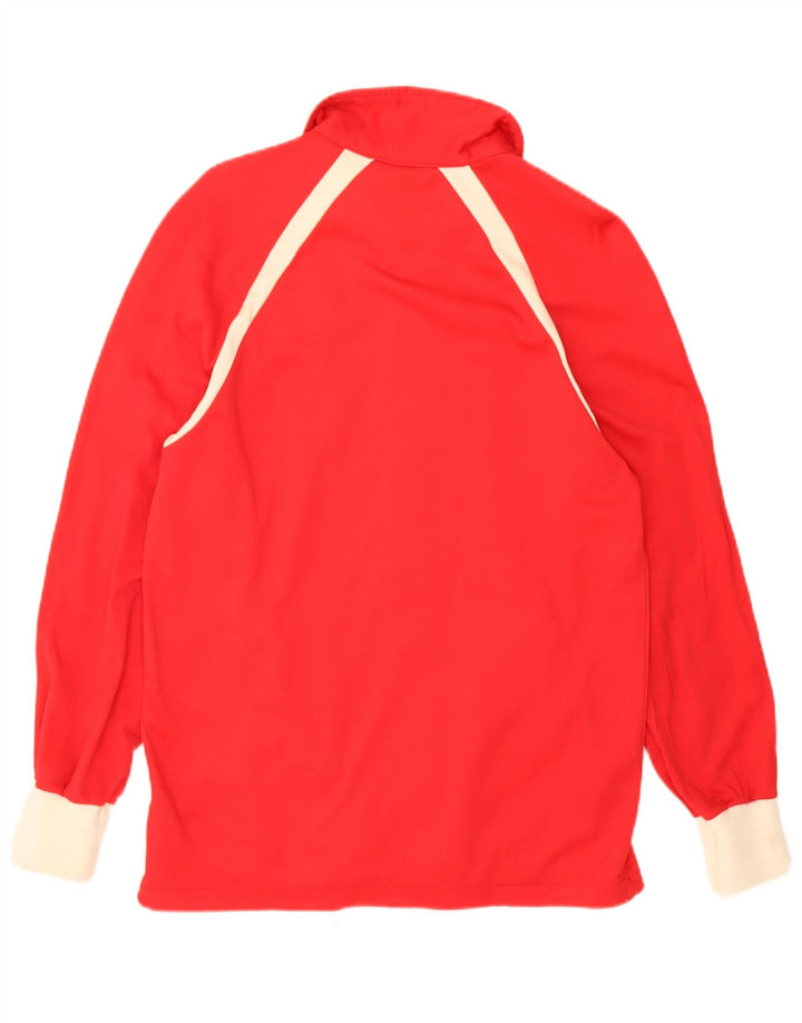 Ennerre Mens Treino Top Jacket IT 48 Medium Red Colourblock