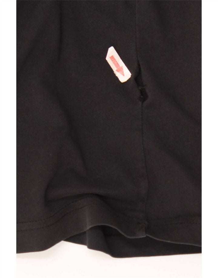 Camiseta Nike Masculina Dri Fit Graphic Top Pequeno Preto