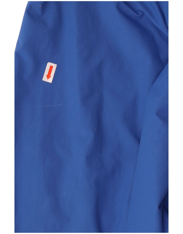 Jaqueta corta-vento masculina SUPERDRY UK 40 grande azul nylon