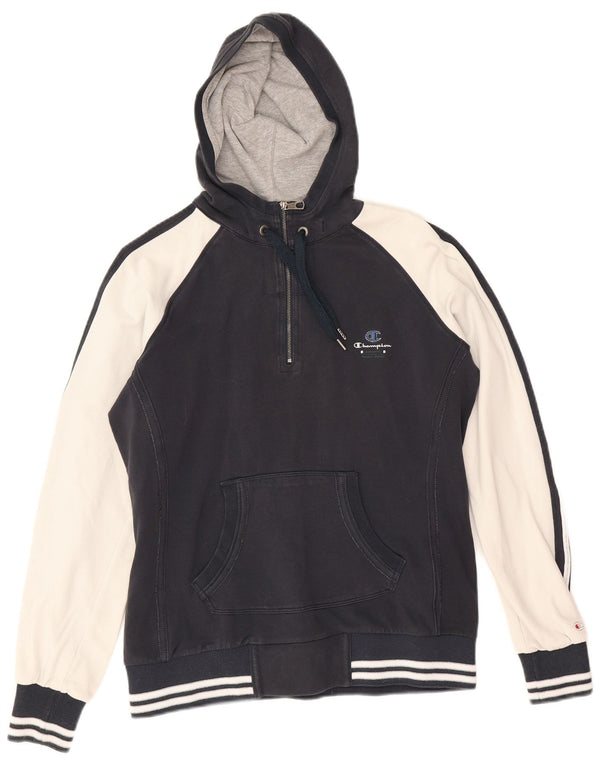 Jumper com capuz feminino Champion Heritage Classics Reino Unido 14 grande azul marinho
