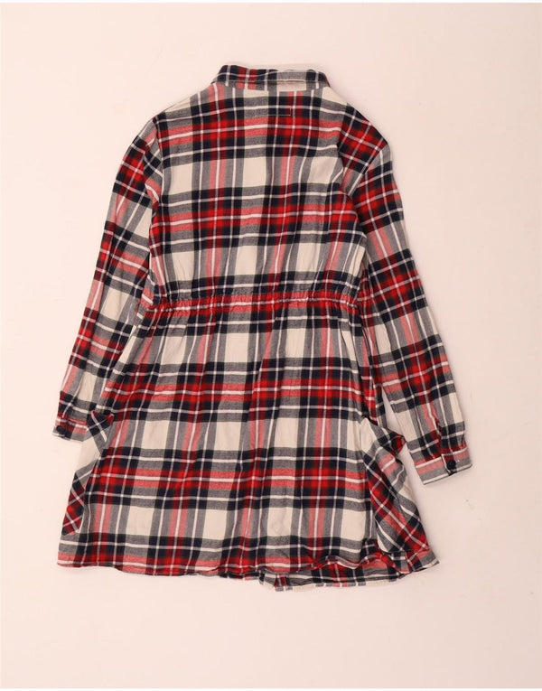 Vestido camisa Zara para meninas 11-12 anos algodão xadrez vermelho
