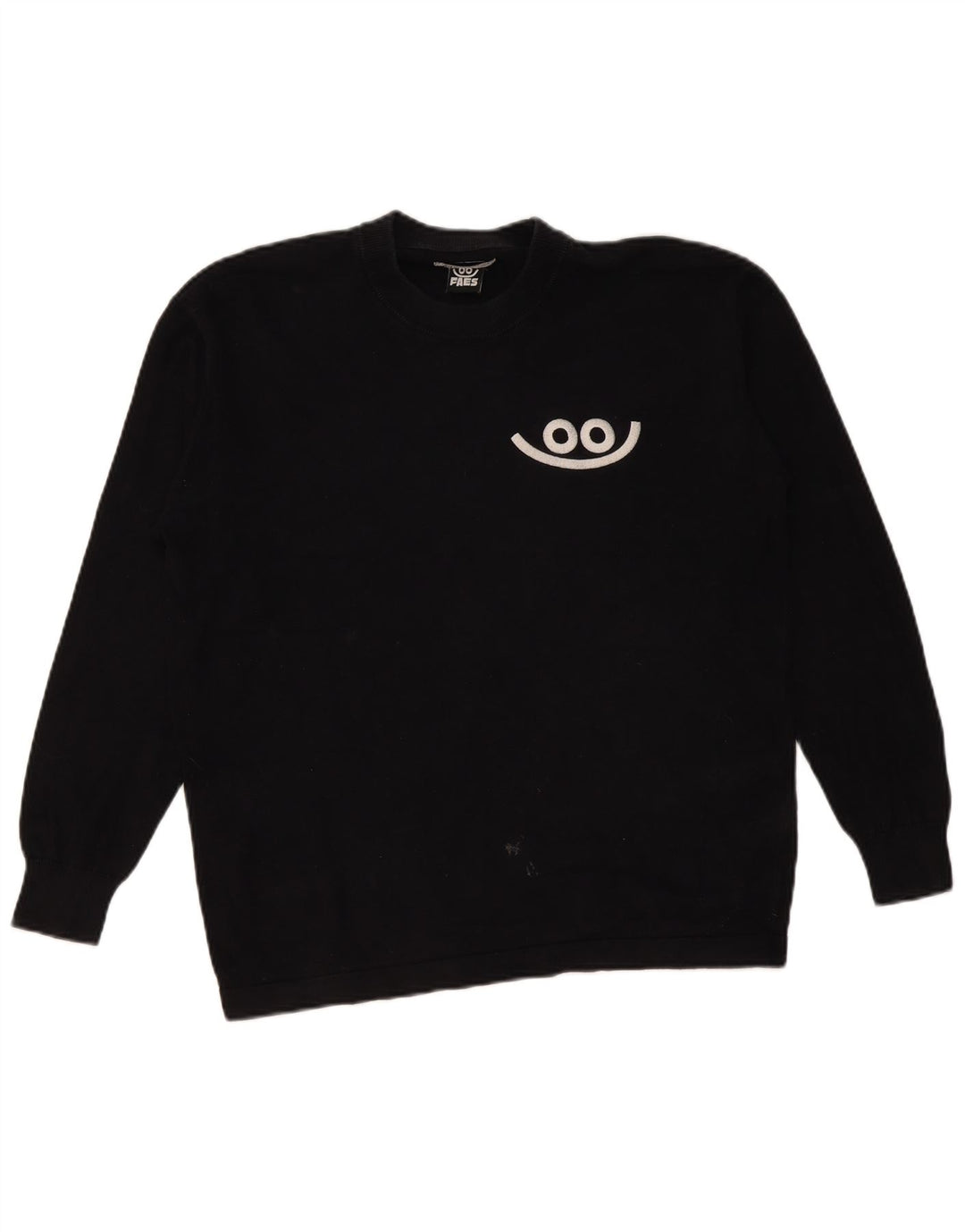 Zara Suéter masculino com gola redonda pequeno preto