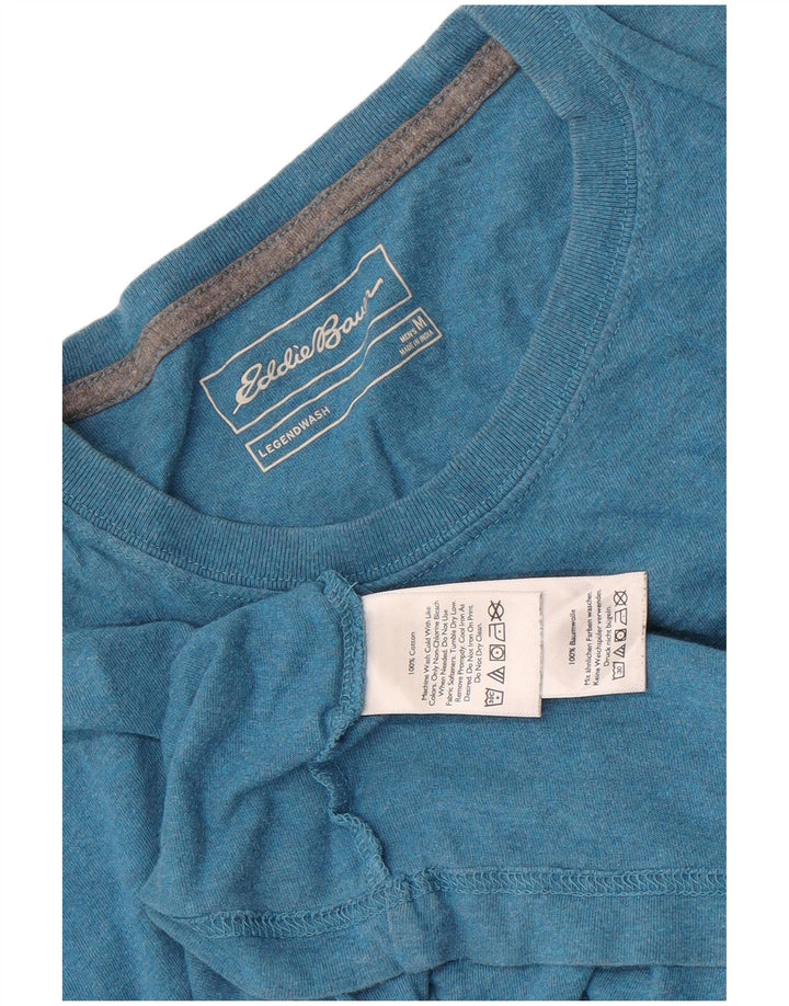 Camiseta masculina Eddie Bauer Top médio algodão azul