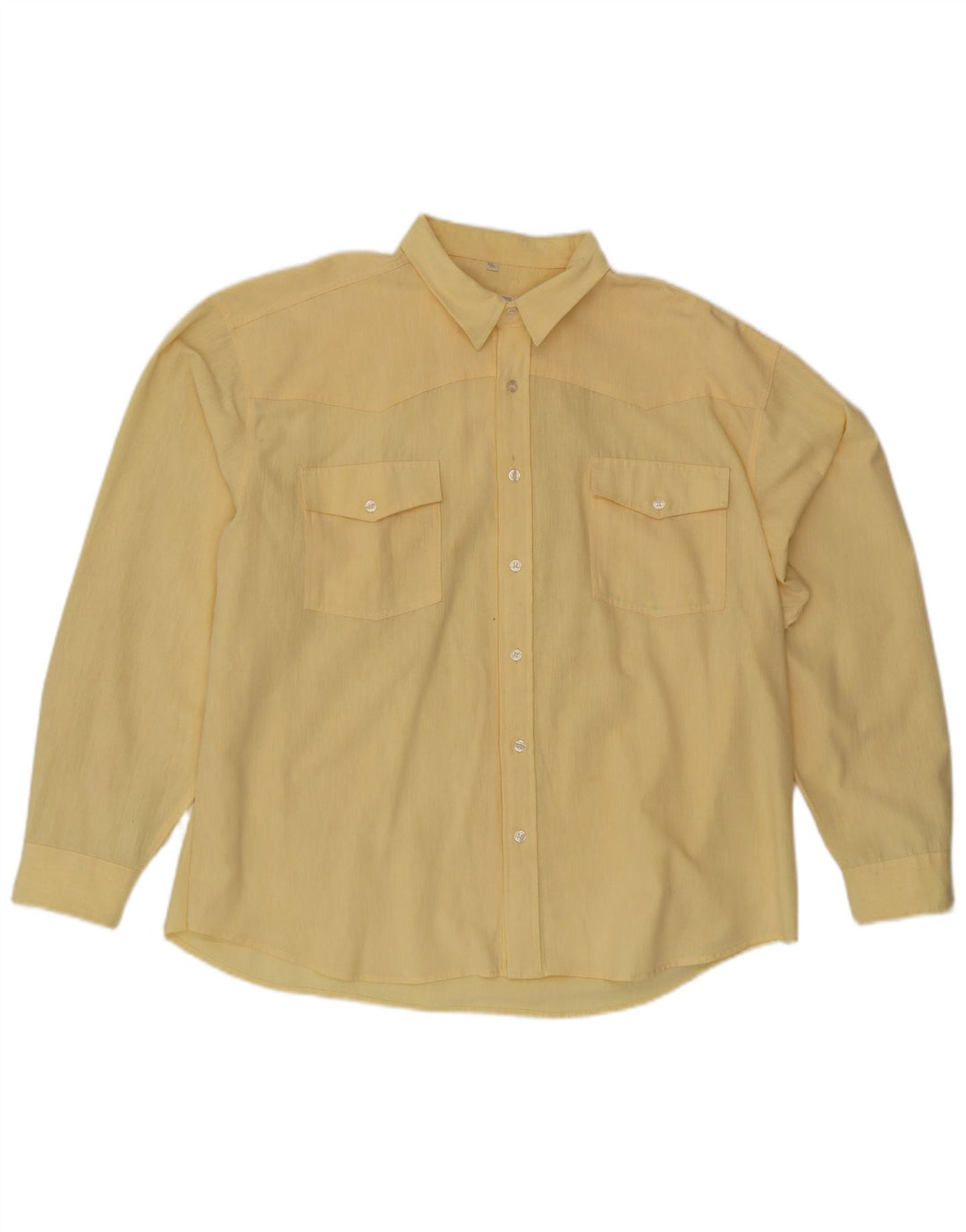 Camisa masculina ARIZONA JEANS tamanho 45/46 XL algodão amarelo