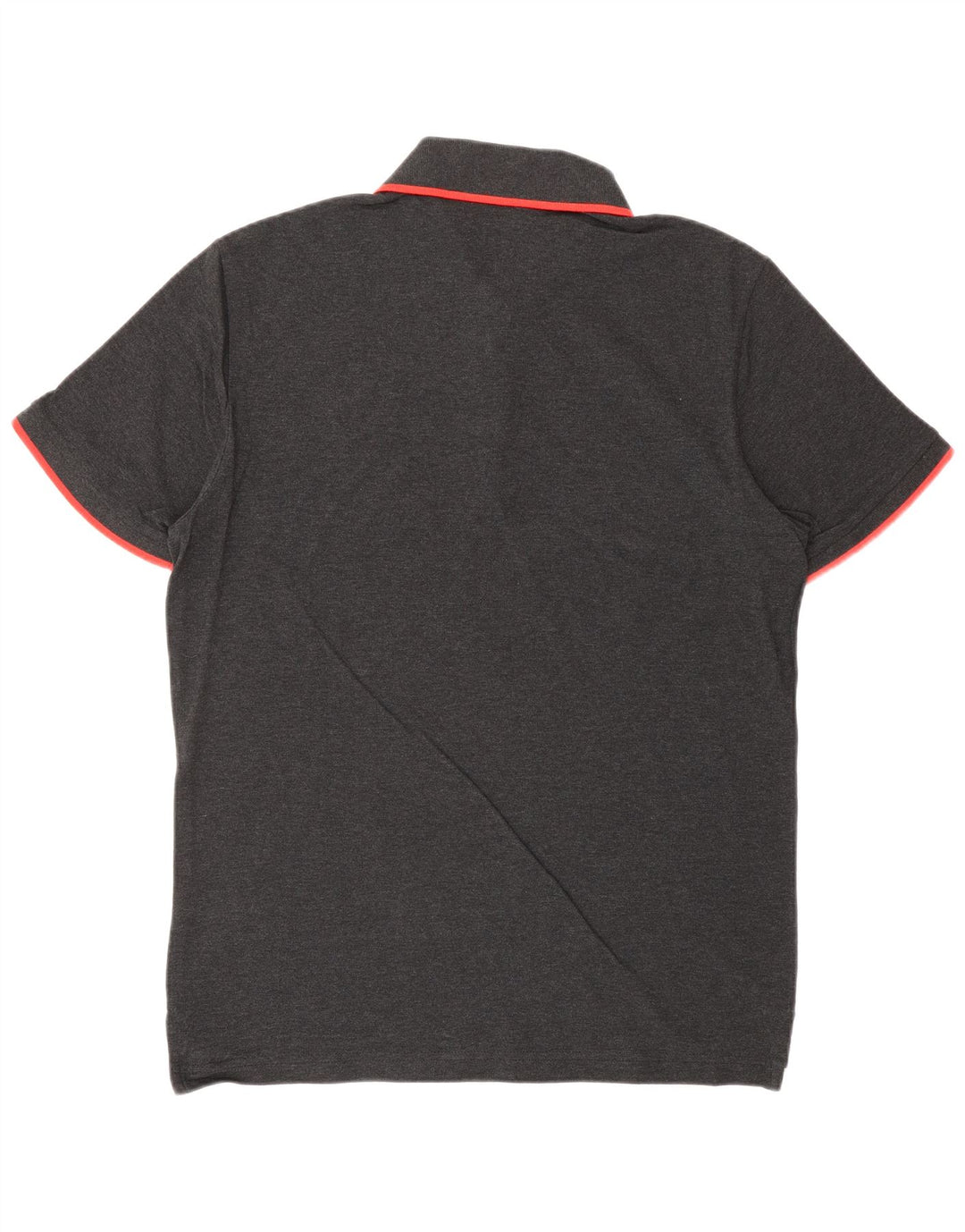Camisa polo masculina PUMA algodão cinza médio