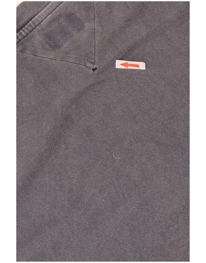 Camiseta masculina TOMMY HILFIGER com estampa gráfica cinza médio algodão
