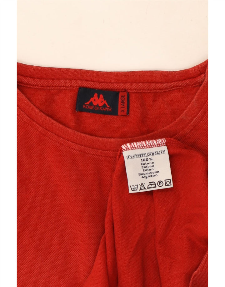Camiseta masculina Kappa Top XL algodão vermelho