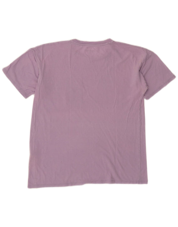Camiseta feminina Carhartt UK 10 pequena roxa