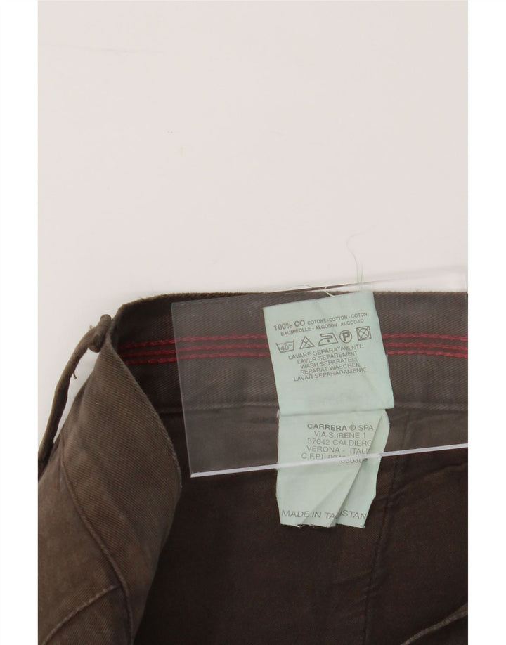 CARRERA Mens Straight Chino Trousers W36 L30 Brown Cotton Vintage Carrera and Second-Hand Carrera from Messina Hembry 