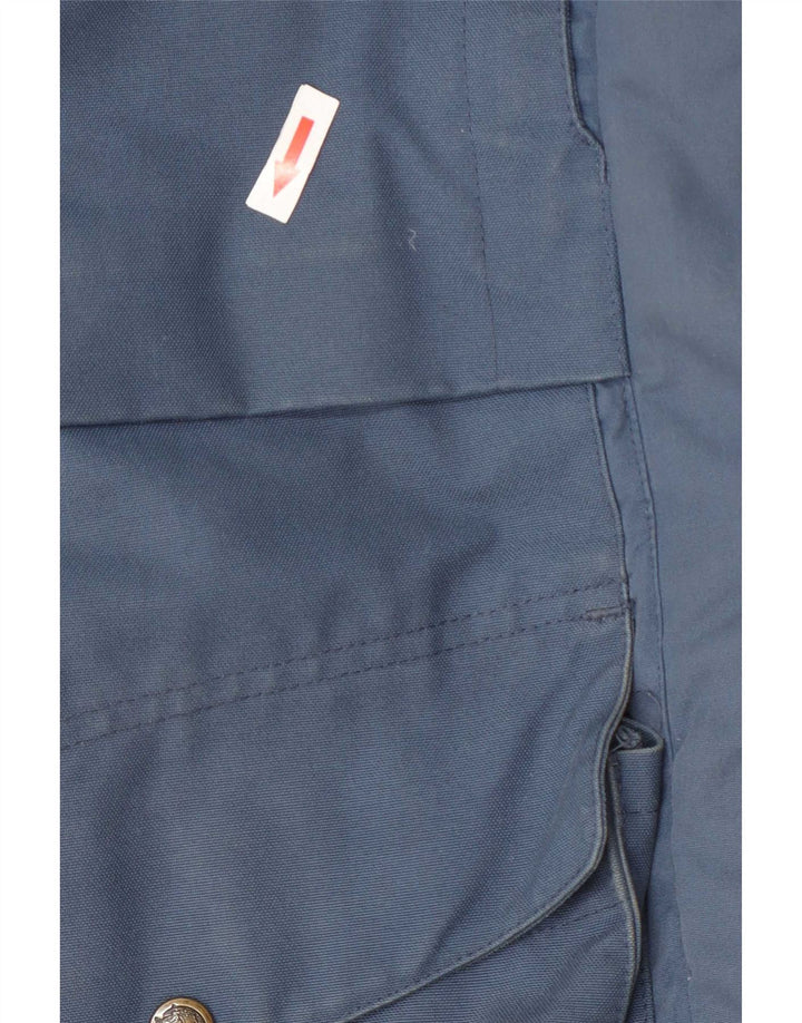 Jaqueta parka feminina com capuz Fjall Raven Reino Unido 16 grande azul poliamida