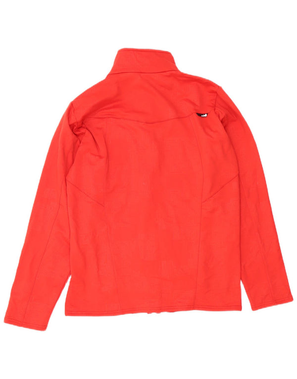 Wed Ze Mens Treino Top Jacket Pequeno Poliéster Vermelho