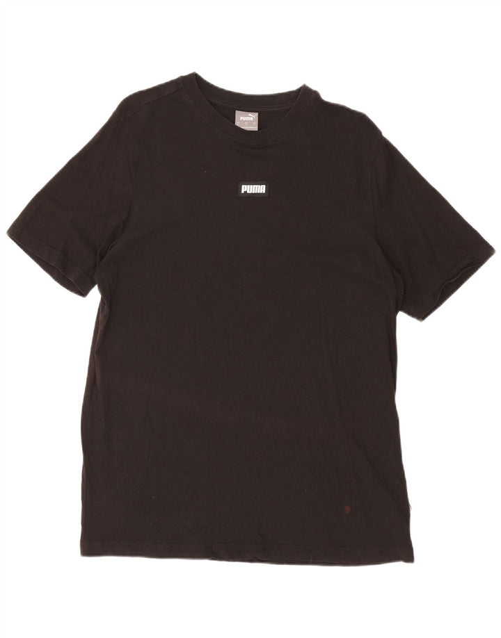Camiseta masculina PUMA grande algodão preto