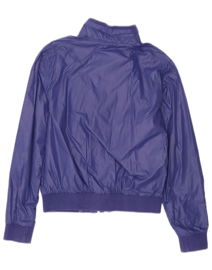 Jaqueta bomber feminina Moncler 11-12 anos azul nylon