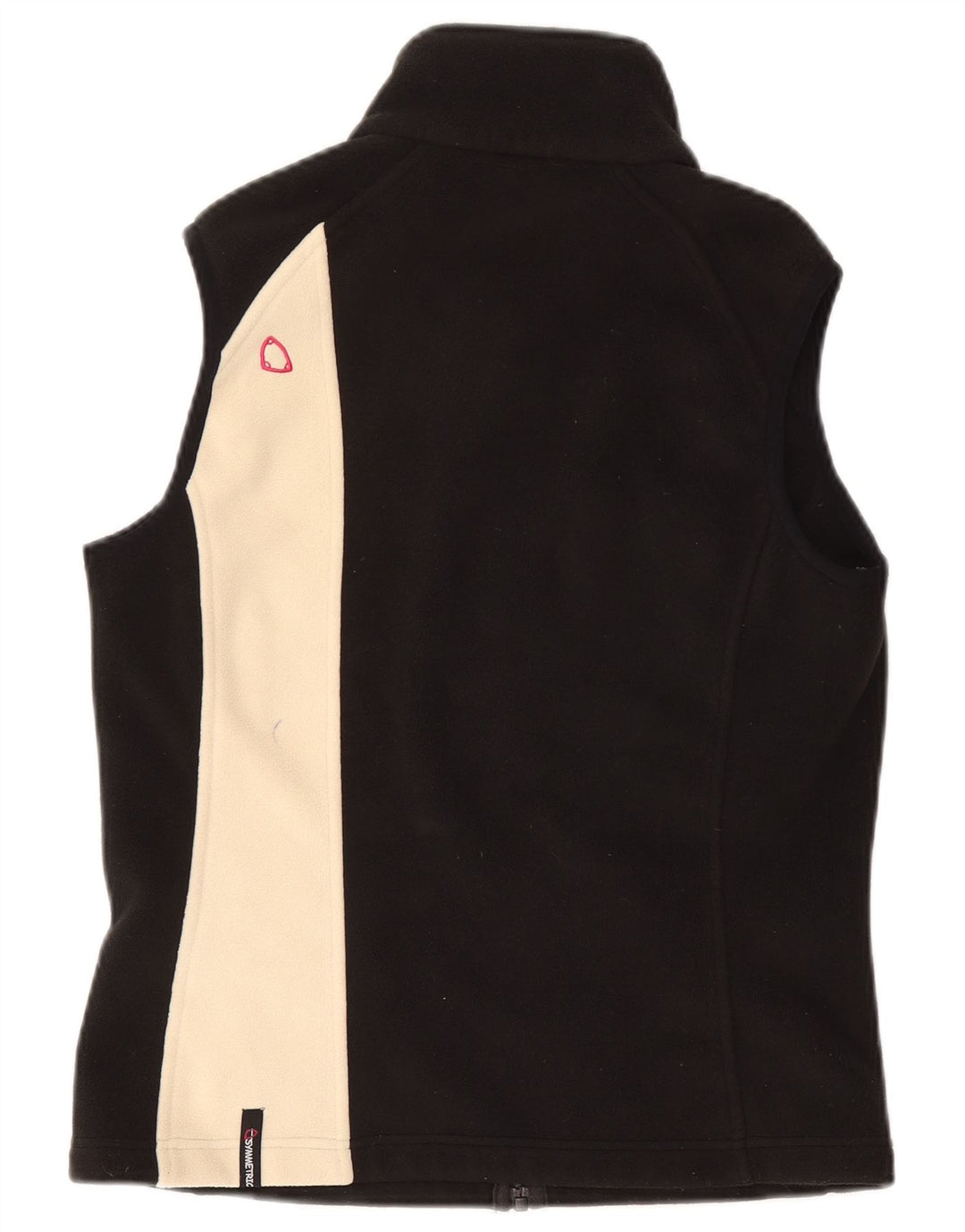Musto Womens Fleece Gilet UK 12 Médio Preto Colourblock Poliéster