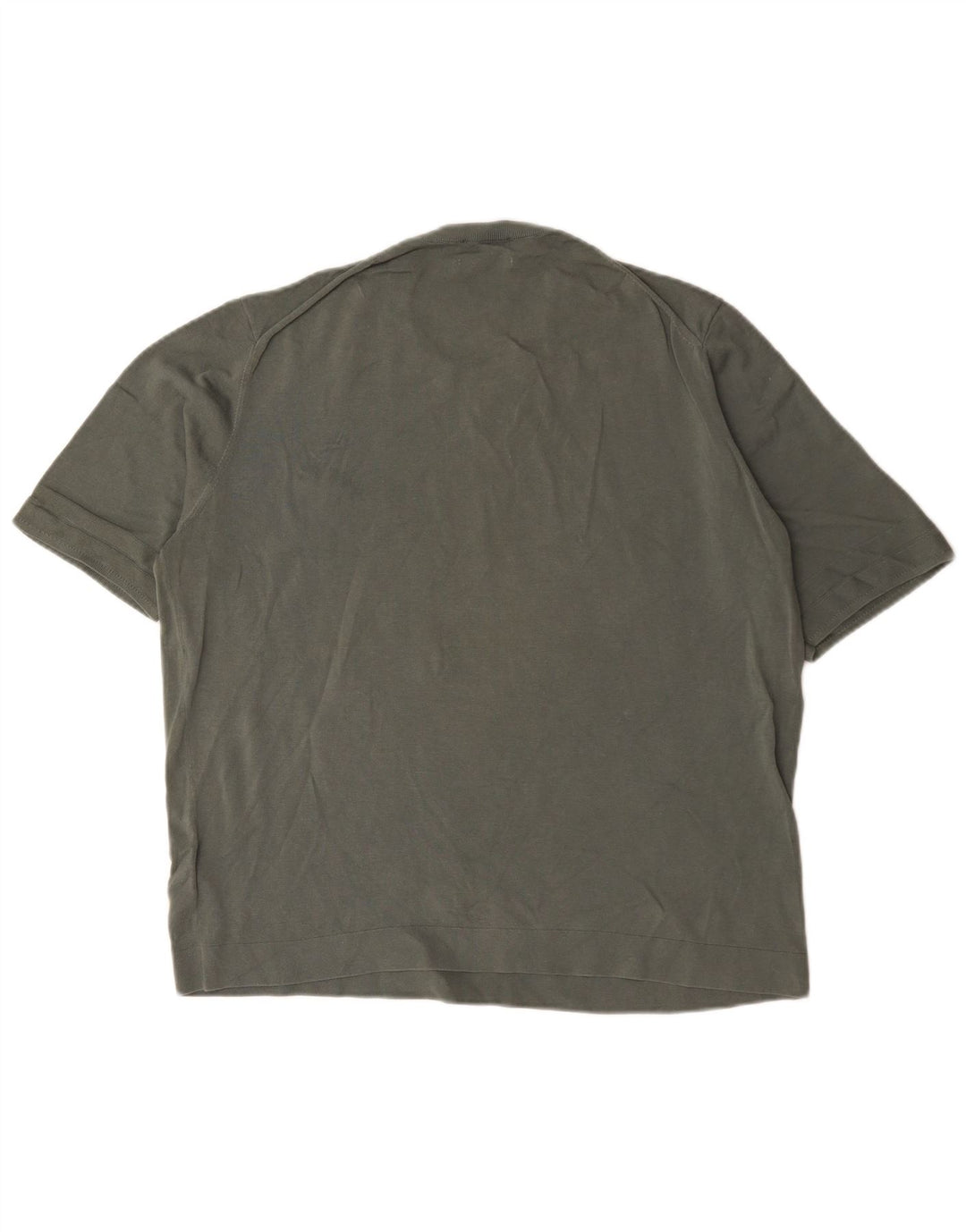 Cos Mens Camiseta Regular Top XL Algodão Cáqui