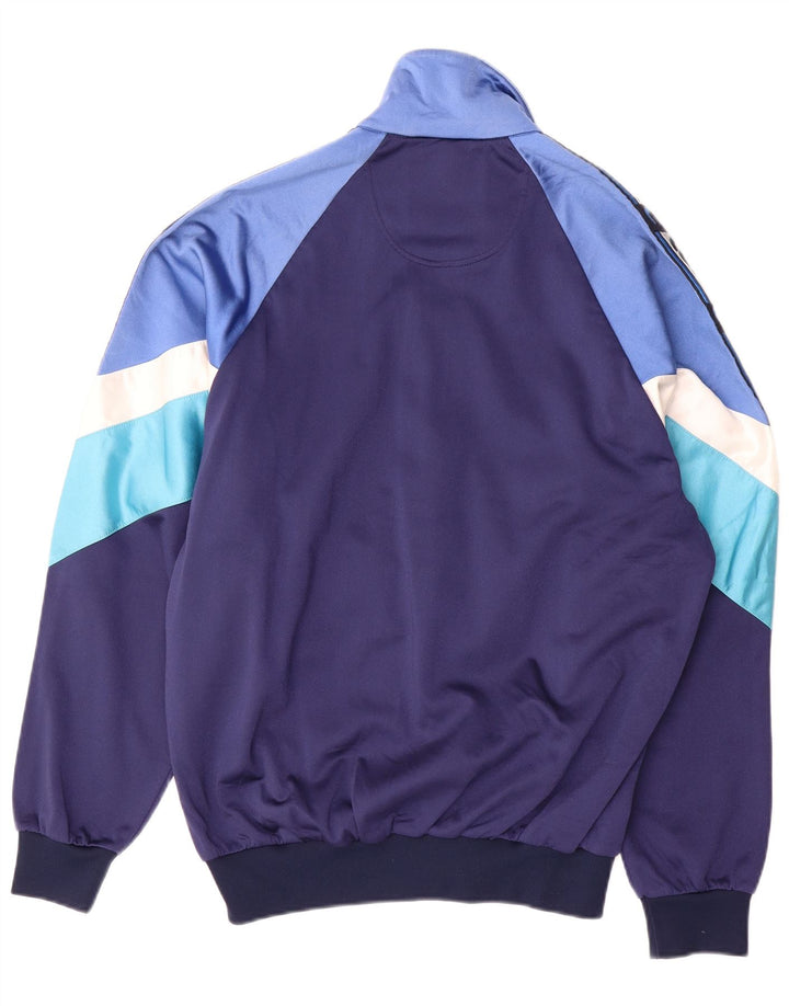 Jaqueta Asics Masculina Graphic Tracksuit Top Azul Médio Colourblock Poliamida