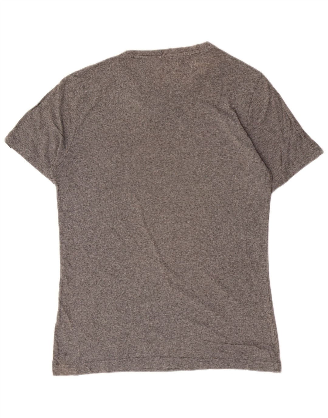 Puma Camiseta Masculina Graphic Top Pequeno Algodão Cinza