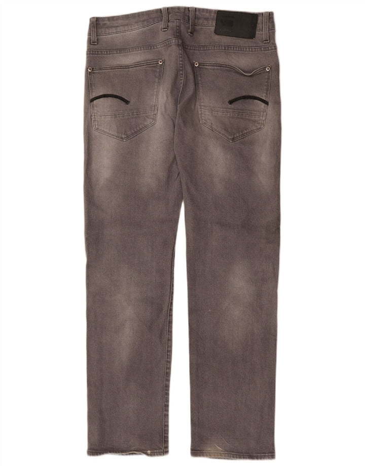 Jeans retos masculinos G-Star W32 L32 algodão cinza