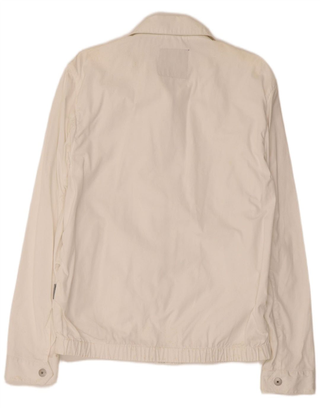 Jaqueta bomber masculina Sergio Tacchini Reino Unido 40 grande algodão branco