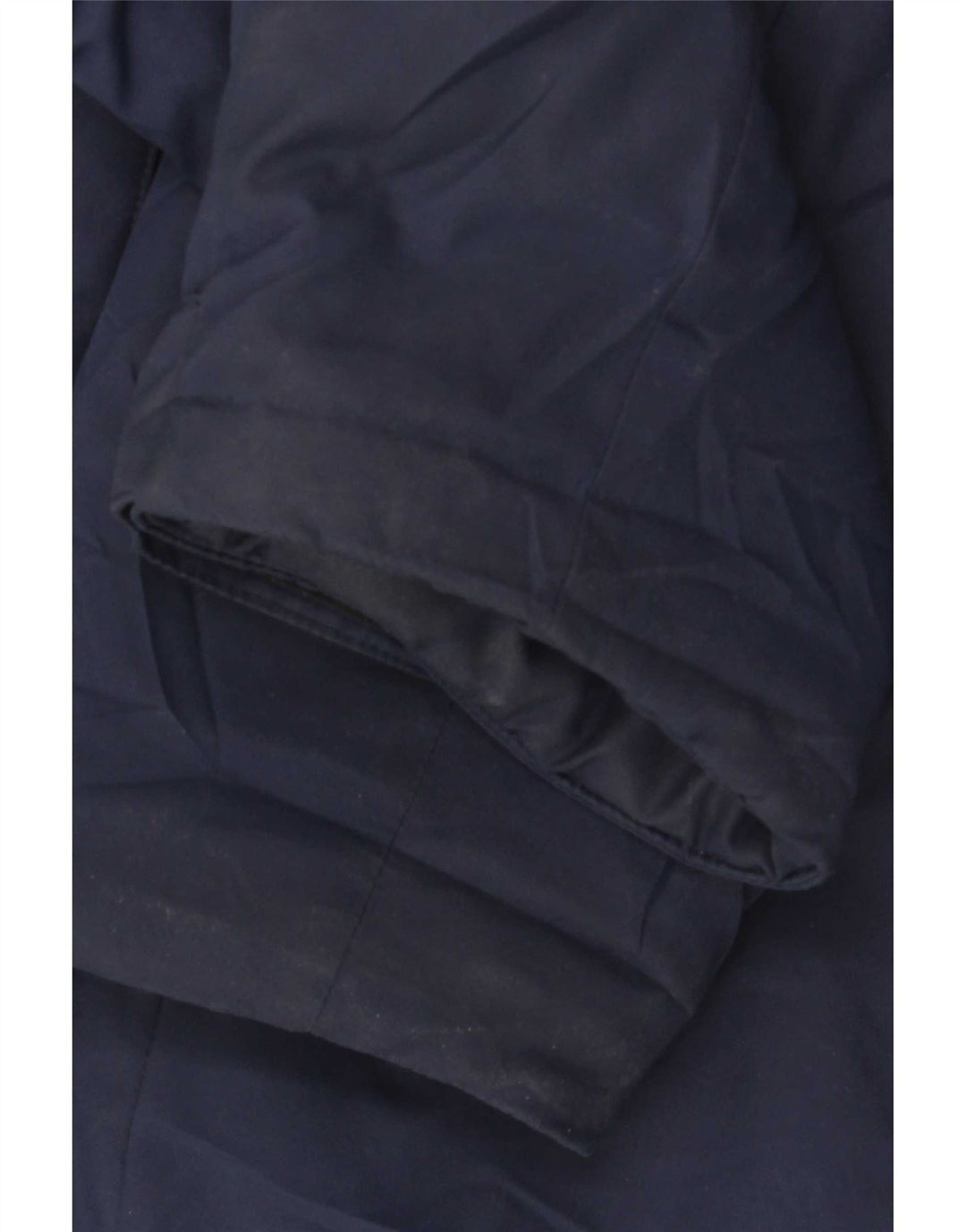 Casaco acolchoado com capuz masculino Nike UK 40 grande poliéster azul marinho