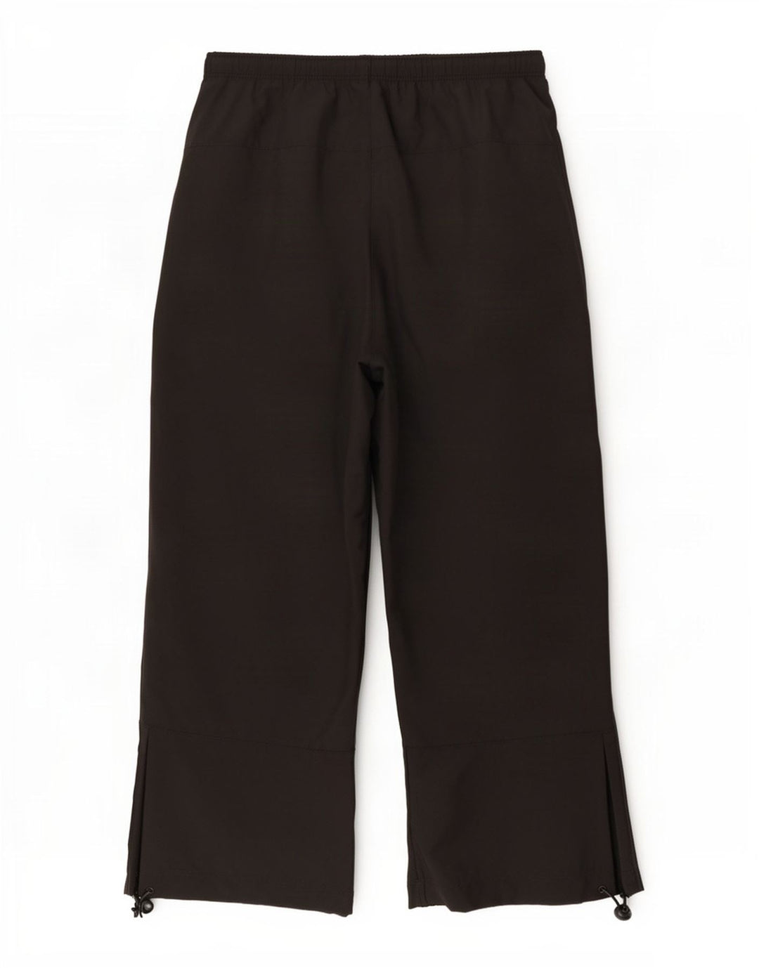 Calça de treino Nike feminina Capri Reino Unido 8/10 pequena preta poliéster