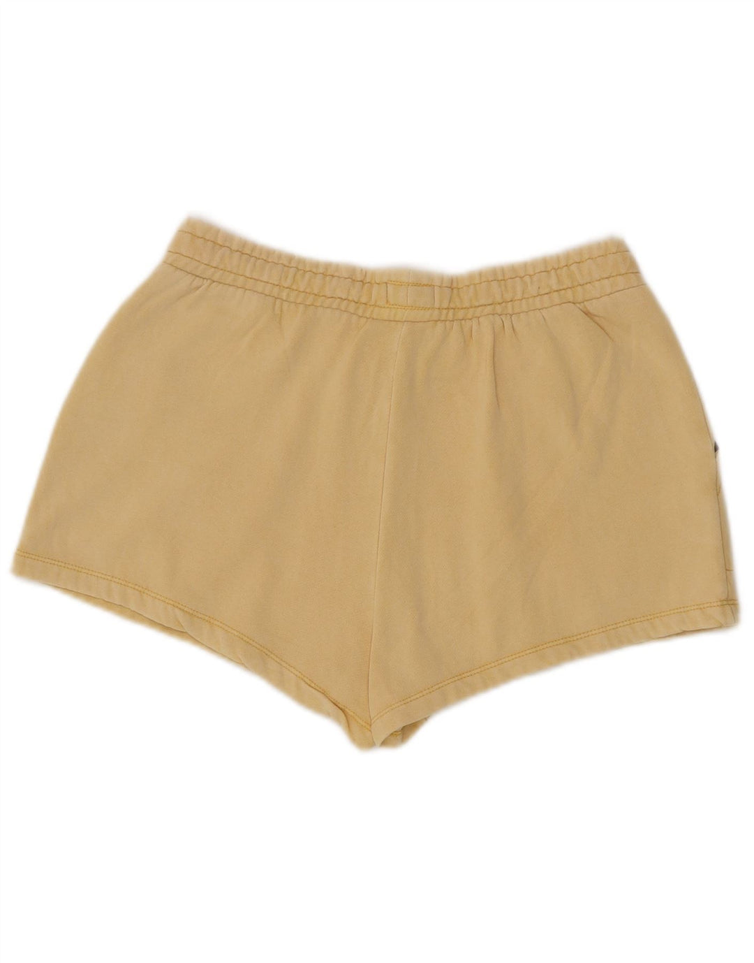 Roxy Womens Sport Shorts UK 14 Médio Algodão Amarelo