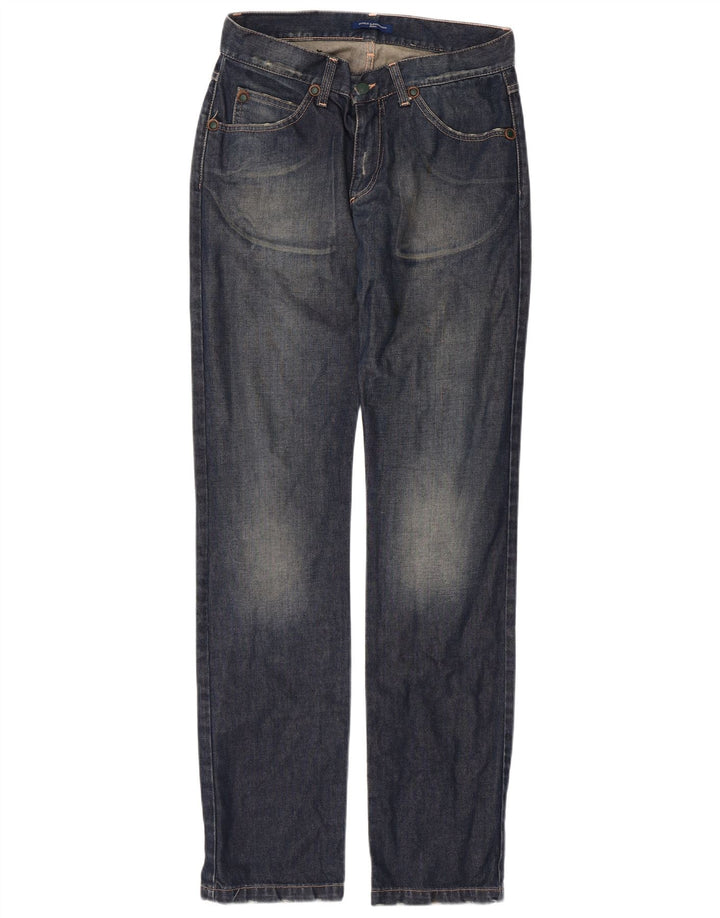 Daniele Alessandrini Calça jeans reta feminina W31 L33 azul algodão