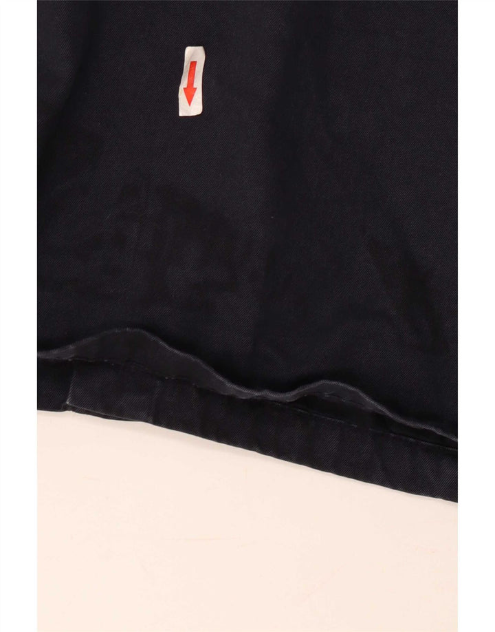 Jaqueta utilitária masculina G-Star UK 38 algodão azul marinho médio