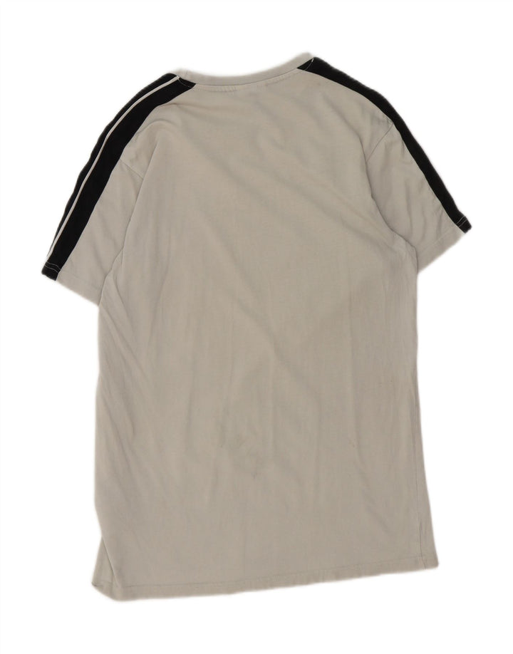 ELLESSE Mens Graphic T-Shirt Top Medium Grey Cotton Vintage Ellesse and Second-Hand Ellesse from Messina Hembry 