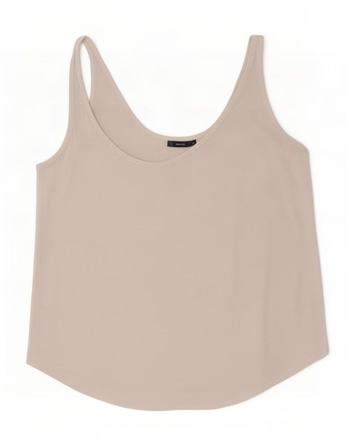 Colete feminino Zara UK 18 XL branco