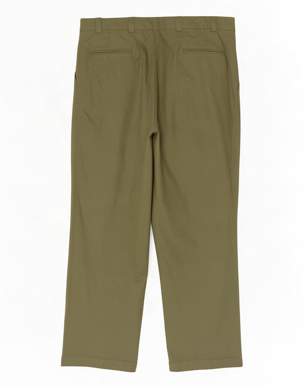 Pierre Cardin Mens Pegged Suit Trousers W40 L31 Khaki