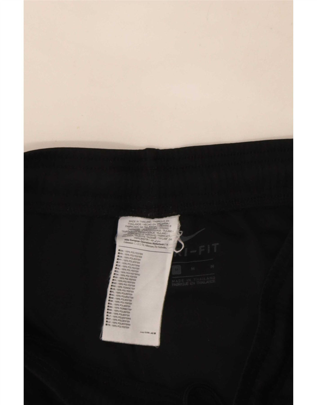 Nike Mens Dri Fit Sport Shorts Médio Preto Poliéster
