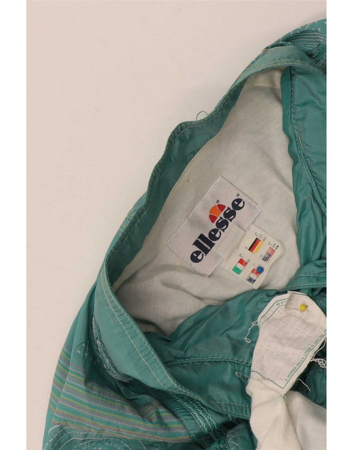 Jaqueta feminina Ellesse IT 44 algodão paisley verde médio