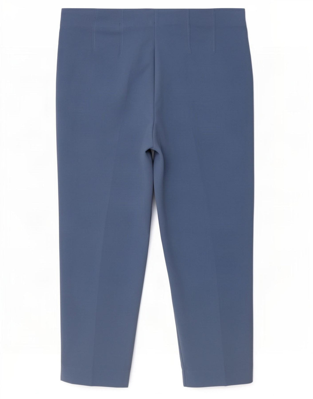 Calças cortadas femininas Marks & Spencer UK 12 médio W30 L24 azul