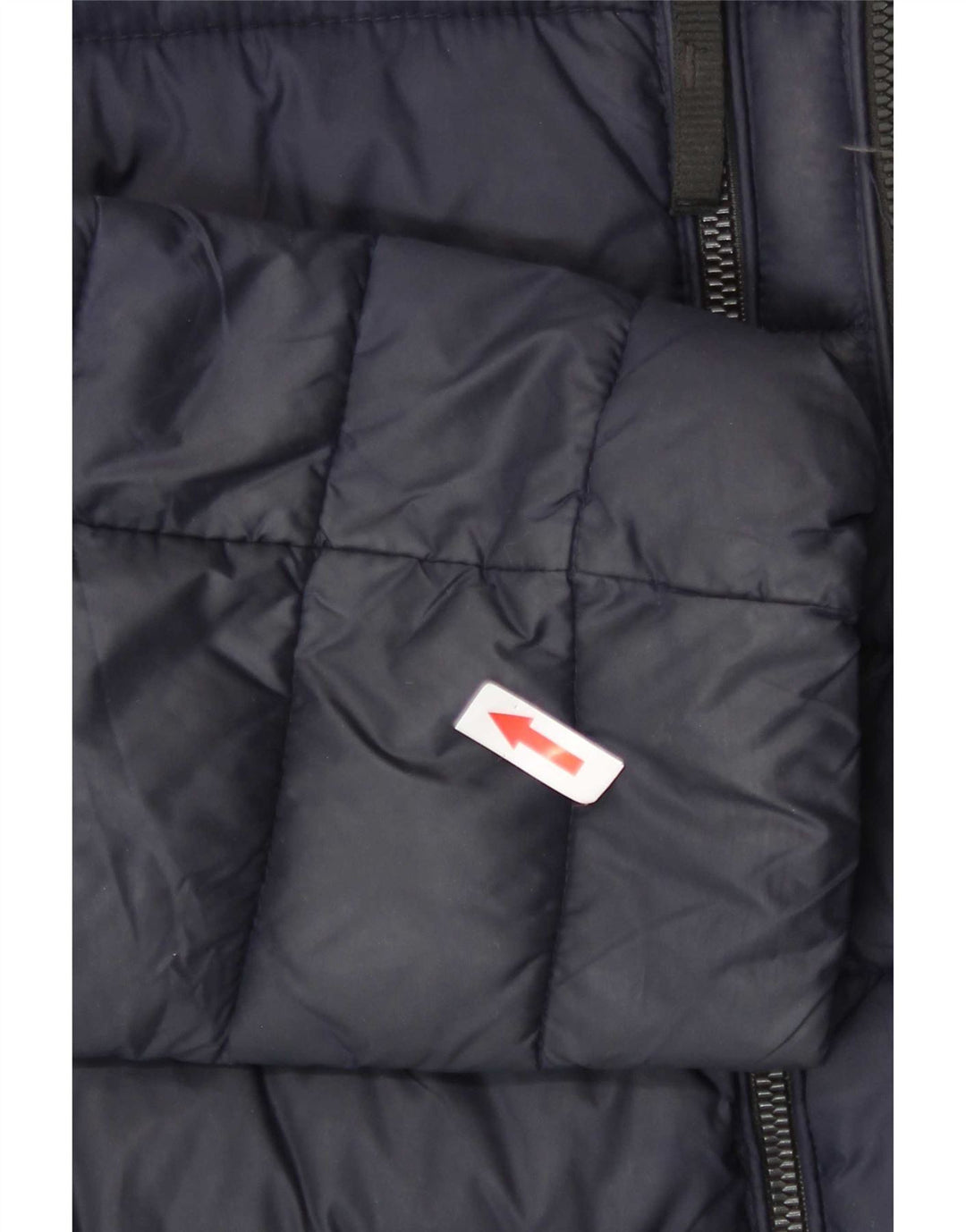 Calvin Klein Mens Jaqueta Acolchoada Reino Unido 40 Grande Nylon Azul Marinho