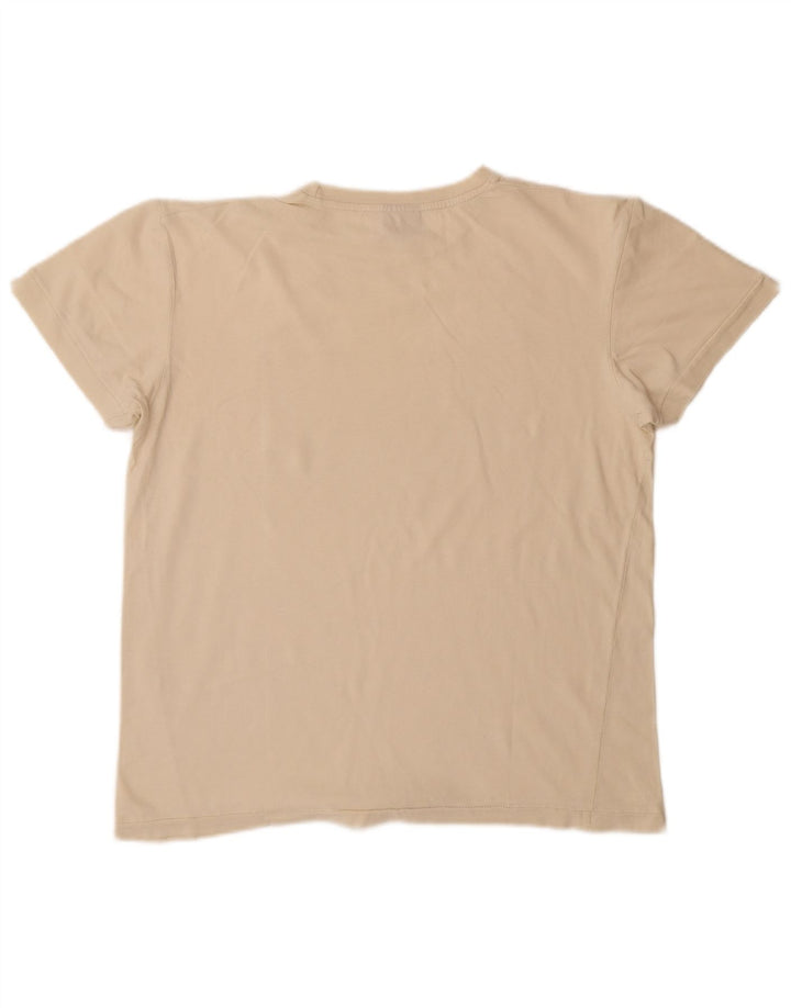 Camiseta feminina gráfica Levi's Top UK 14 médio bege