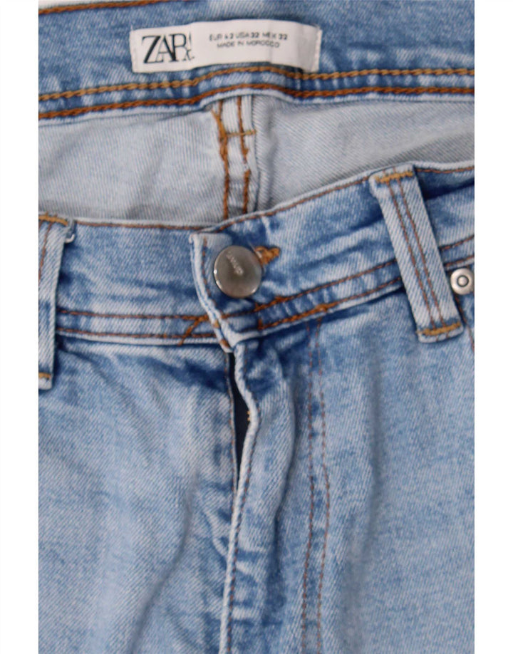 Zara Mens Slim Jeans EU 42 Grande W32 L29 Azul
